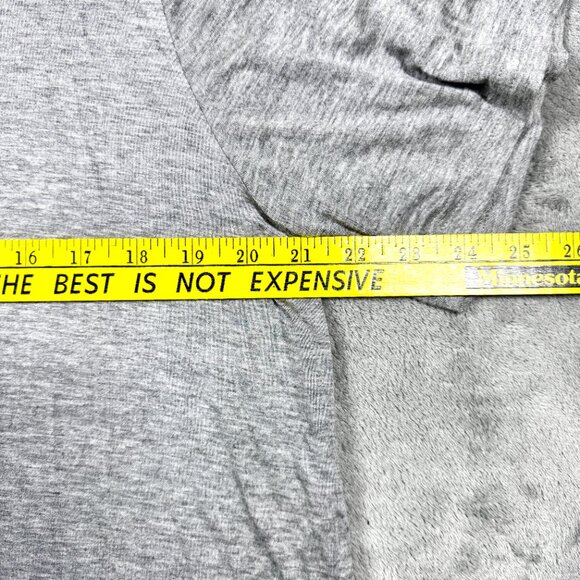 Fashionista Plus Size 2X Gray Sequin Shoulder Top Women’s Short Sleeve Rayon - Picture 6 of 8